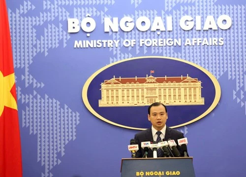Người phát ngôn Bộ Ngoại giao Lê Hải Bình.