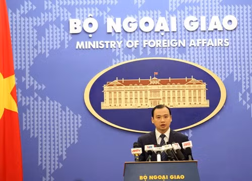 Người phát ngôn Bộ Ngoại giao Lê Hải Bình.