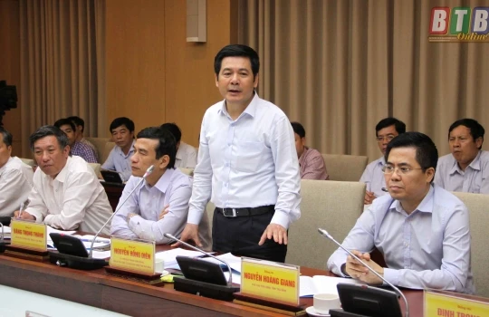 Tân Bí thư tỉnh ủy Thái Bình Nguyễn Hồng Diên. Nguồn: thaibinh.gov.vn