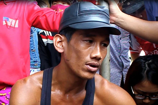 Anh Dương Ly, một công nhân của công ty Quốc Anh buồn rầu vì chưa biết đi về đâu sau khi cả nhà chủ bị sát hại