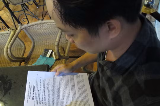 Anh Dương Trọng Tiến. Ảnh Tuổi trẻ