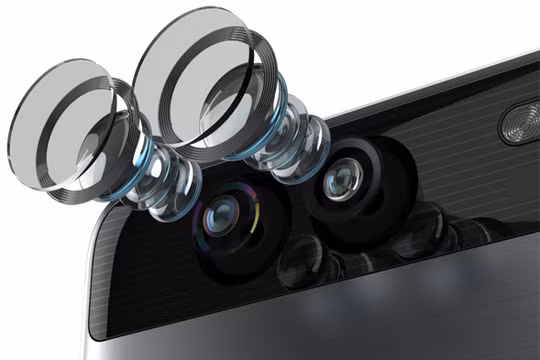Dual Camera có 2 ống kính độc lập.