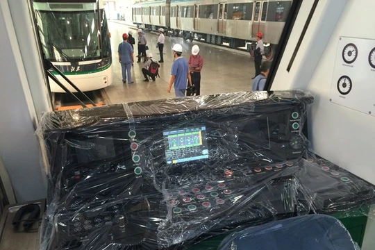 Hệ thống điều khiển tàu - Ảnh BQL cung cấp