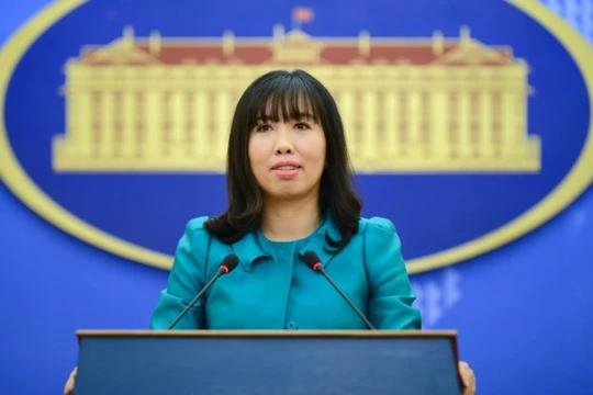 Người phát ngôn Bộ Ngoại giao Việt Nam Lê Thị Thu Hằng. Ảnh: Bộ ngoại giao
