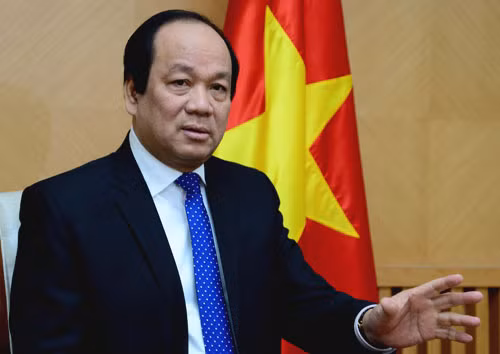 Bộ trưởng, Chủ nhiệm Văn phòng Chính phủ Mai Tiến Dũng. Ảnh: HT