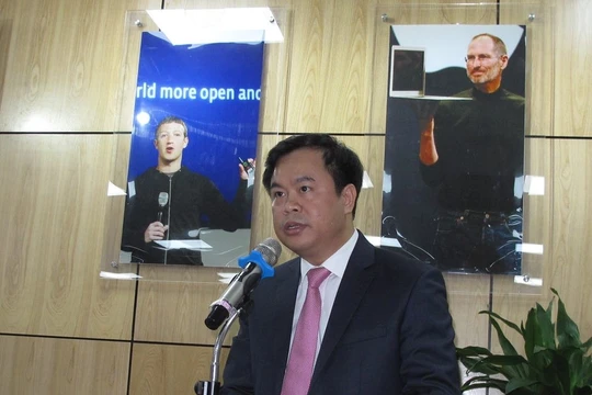 Ông Vương Quốc Thắng, Giám đốc Trung tâm Chuyển giao tri thức và Hỗ trợ khởi nghiệp (Đại học Quốc gia Hà Nội). Ảnh: VietTimes