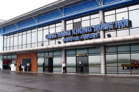 Sân bay Đồng Hới. Ảnh: Dong Hoi Airport