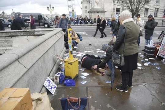 Hiện trường vụ khủng bố