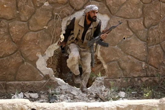 Chiến binh Hồi giáo cực đoan chiến đấu ở Đông Ghouta