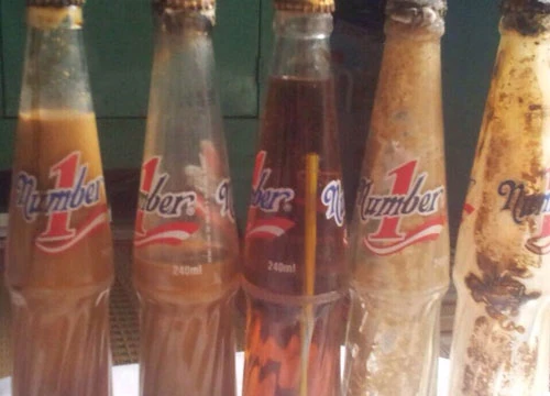 Số chai nước bị lỗi 