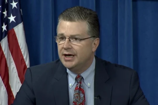 Đại sứ quán Mỹ tại Việt Nam Daniel J. Kritenbrink. Ảnh: Reuters