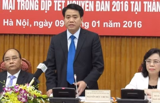 Chủ tịch UBND TP Hà Nội Nguyễn Đức Chung.