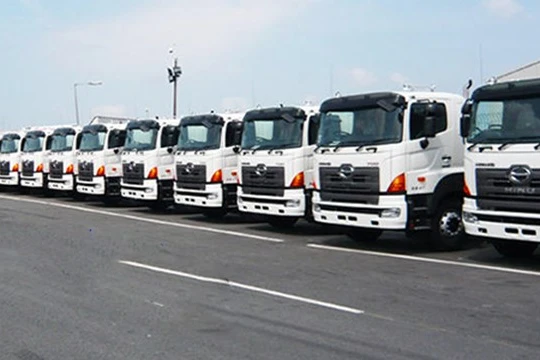 Thuế nhập khẩu ô tô tải tăng mạnh