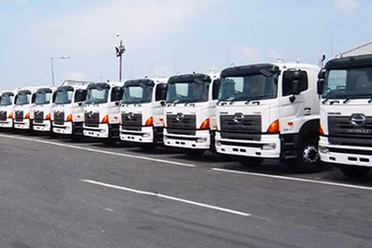 Thuế nhập khẩu ô tô tải tăng mạnh