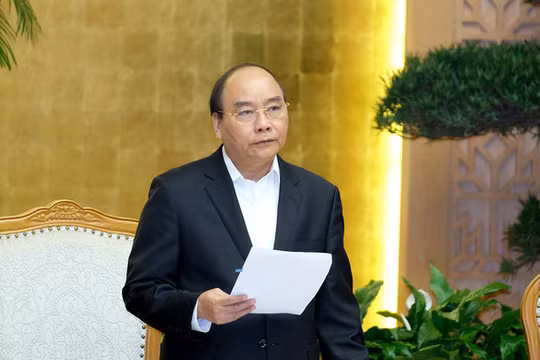 Thủ tướng Chính phủ Nguyễn Xuân Phúc. Ảnh: VGP 
