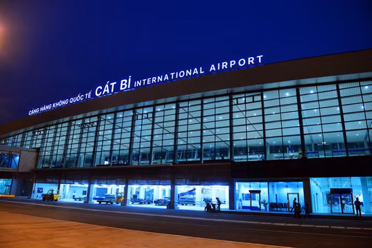 Ga hành khách sân bay Cát Bi. Ảnh: Zing