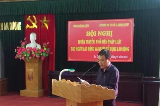 Ông Nguyễn Trường Sơn hiện là đương kim Phó Chủ tịch thường trực UBND huyện An Dương (Ảnh: haiphong.gov.vn)