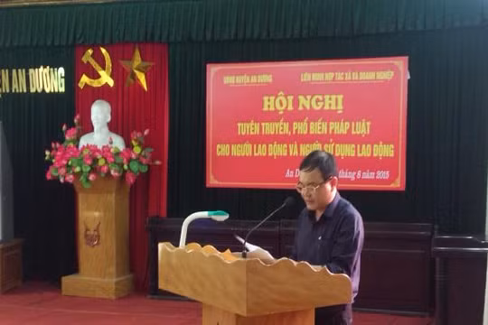Ông Nguyễn Trường Sơn hiện là đương kim Phó Chủ tịch thường trực UBND huyện An Dương (Ảnh: haiphong.gov.vn)
