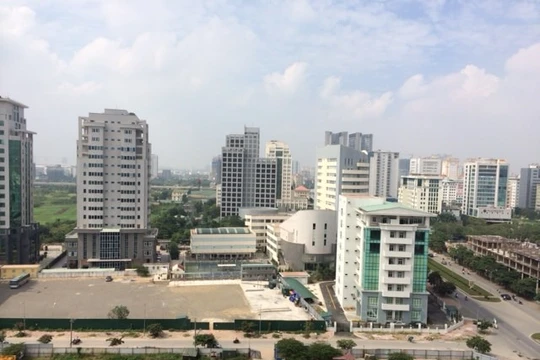 Theo Hiệp hội Bất động sản Việt Nam, giá chung cư tăng khoảng 1-3%. (Ảnh: Minh Thư)