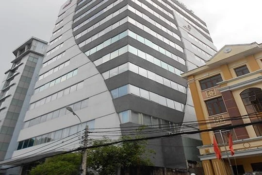 Tòa nhà Miss áo Dài - nơi đặt trụ sở của Công ty cổ phần Tập đoàn Trung Thủy - đối tác về đất lớn nhất của Sagri