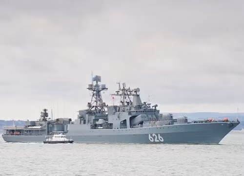 Clip Cận cảnh thợ săn ngầm Kulakov của Nga đang hoạt động ở Syria