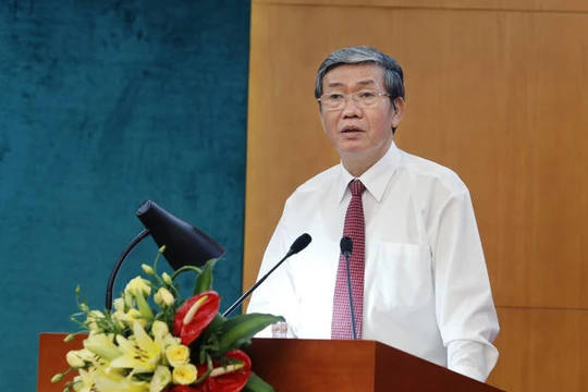 Ông Đinh Thế Huynh - thường trực Ban Bí thư