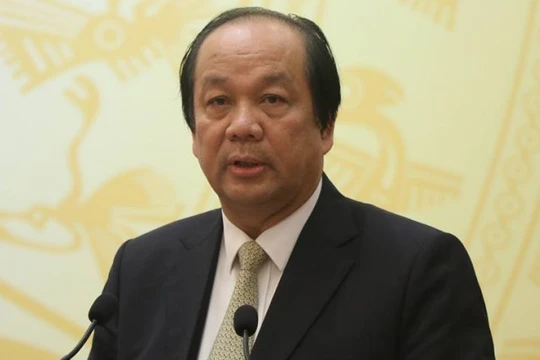 Bộ trưởng, Chủ nhiệm Văn phòng Chính phủ Mai Tiến Dũng. Ảnh: VGP