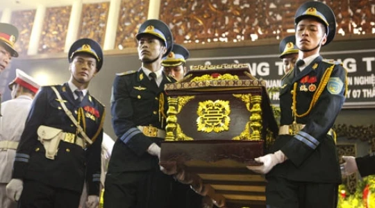 Sáng 30.6, lễ truy điệu các quân nhân đã hi sinh diễn ra tại Nhà tang lễ Bộ Quốc phòng. Ảnh minh họa, nguồn: Khám phá