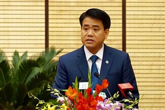 Chủ tịch UBND thành phố Hà Nội Nguyễn Đức Chung.