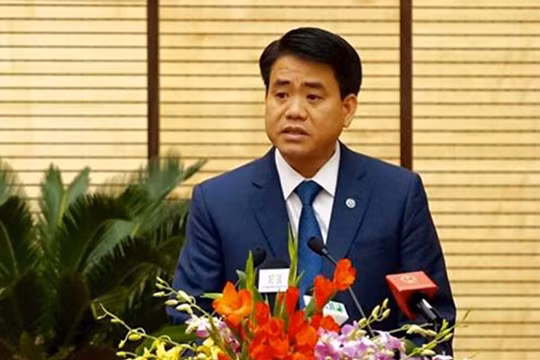 Chủ tịch UBND thành phố Hà Nội Nguyễn Đức Chung.