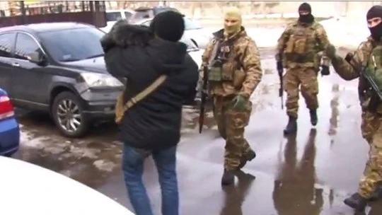 Cảnh sát Ukraine. (Nguồn: AP)