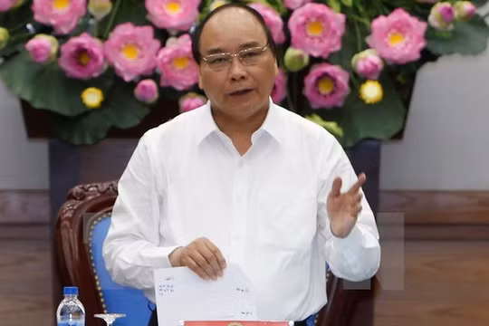 Thủ tướng Nguyễn Xuân Phúc. (Ảnh: Thống Nhất/TTXVN)