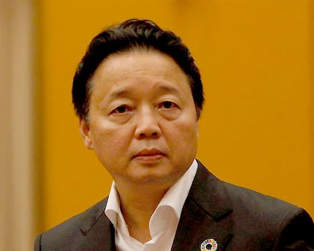 Bộ trưởng Tài nguyên Môi trường Trần Hồng Hà. Ảnh: Võ Thành.