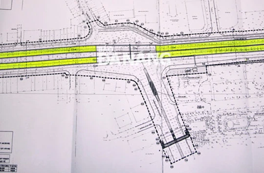Mặt bằng quy hoạch hầm chui tại nút giao thông Lê Độ - Điện Biên Phủ - Nguyễn Tri Phương