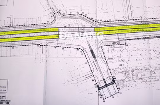 Mặt bằng quy hoạch hầm chui tại nút giao thông Lê Độ - Điện Biên Phủ - Nguyễn Tri Phương