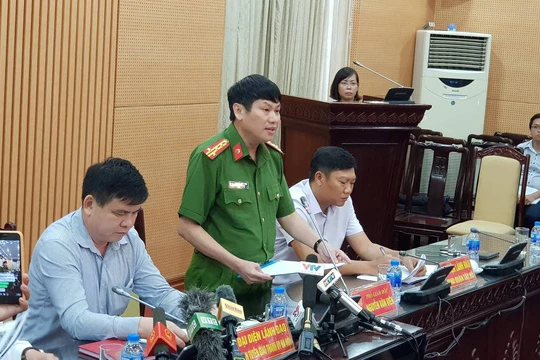 Đại tá Nguyễn Văn Viện - Phó Giám đốc Công an Hà Nội. Ảnh: Dân trí