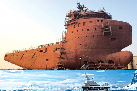 Biến tàu chở hàng thành siêu du thuyền