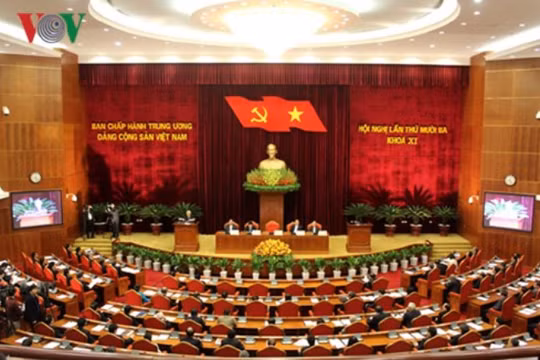 Khai mạc Hội nghị Trung ương lần thứ 13, khóa XI vào ngày 14/12/2015 (Ảnh: Vũ Duy)