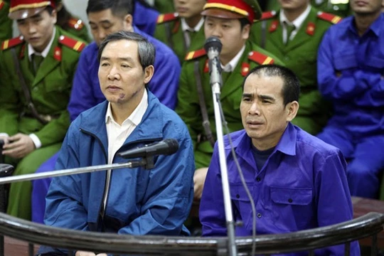 Dương Chí Dũng (nguyên Chủ tịch HĐQT Tổng Công ty Hàng hải Việt Nam, nguyên Cục trưởng Cục hàng hải, Bộ GTVT) bị tuyên án tử hình về tội Tham ô tài sản. Ảnh: Tuổi Trẻ.