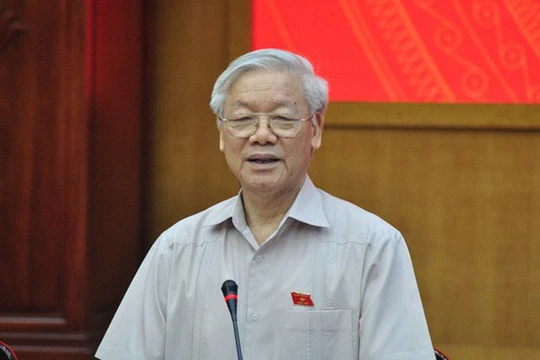 Tổng Bí thư Nguyễn Phú Trọng. Ảnh: dangcongsan.vn