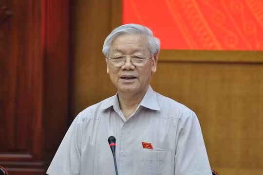 Tổng Bí thư Nguyễn Phú Trọng. Ảnh: dangcongsan.vn