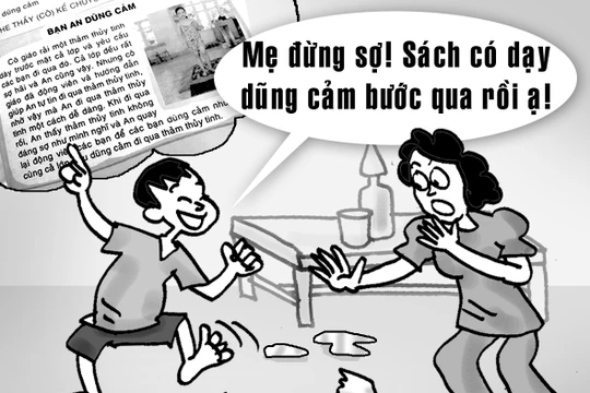 Kiểm điểm tập thể, cá nhân xuất bản sách có bài "dạy trẻ đi trên thủy tinh"