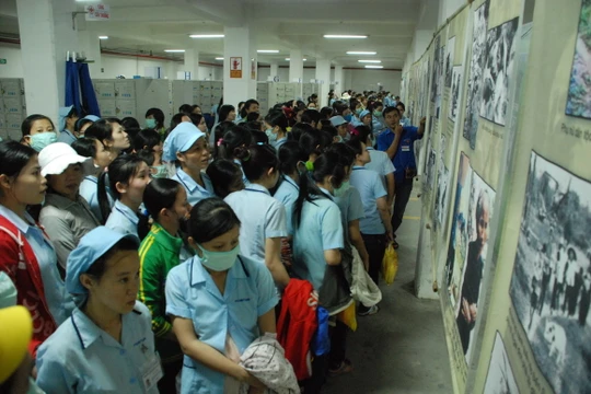 75% nữ công nhân lo bị ế