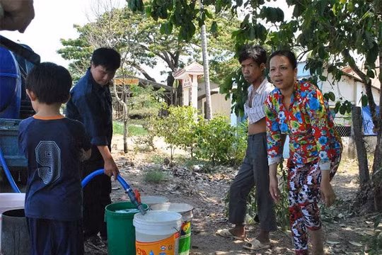 TP Rạch Giá (Kiên Giang) đang đứng trước đợt "khủng hoảng nước ngọt" nghiêm trọng
