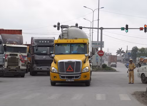 Doanh thu đường cao tốc Hà Nội - Hải Phòng sẽ tăng mạnh do hạn chế phương tiện lưu thông trên Quốc lộ 5 Ảnh: Trọng Đức