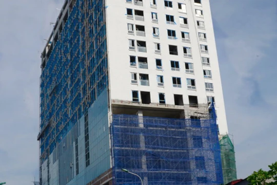 Báo cáo việc xử lý công trình 8B Lê Trực trước 25-11