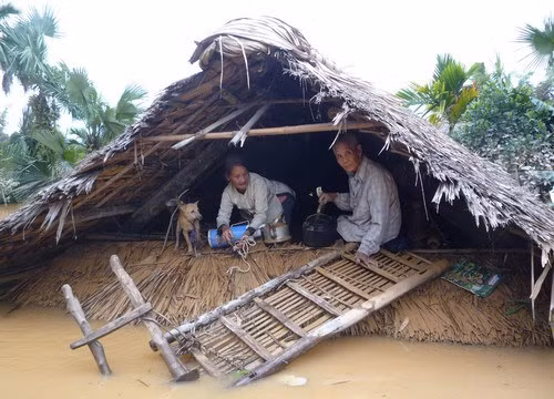 Lũ lụt gây thiệt hại nghiêm trọng cho miền Trung trong năm 2016. Ảnh: Internet