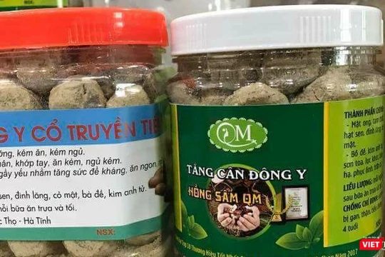 Sản phẩm khiến Công ty Hồng Sâm QM chịu phạt 