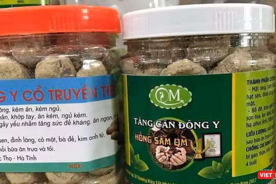 Sản phẩm khiến Công ty Hồng Sâm QM chịu phạt 