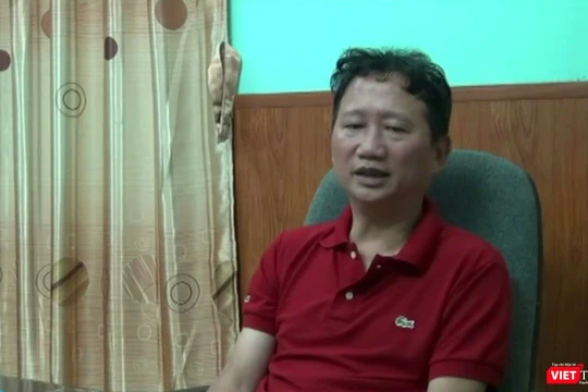 Ông Trịnh Xuân Thanh tự thú trên đài Truyền hình Việt Nam (VTV 1).